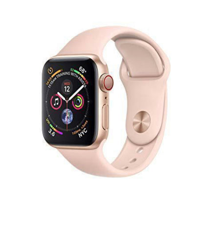 Apple Watch Series 4 (2018) GPS + Cellular 40 mm - Aluminium Gold - Sport band Pink