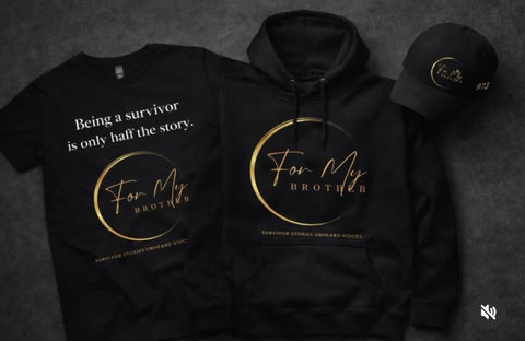 Signature “Being a Survivor Is Only Half the Story.” Hoodie