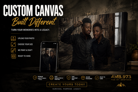 Custom Canvas Print – Upload Your Photo