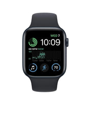 Apple Watch Series SE 2 (2020) GPS + Cellular 40 mm - Aluminium Midnight - Sport band Black